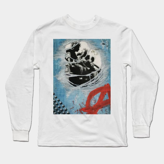 Punks Long Sleeve T-Shirt by OliMcVey